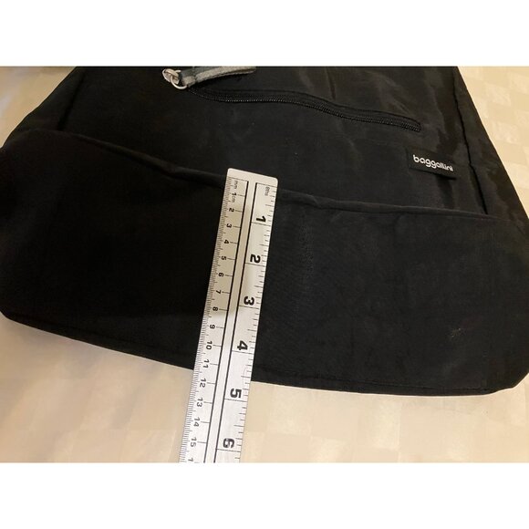 Baggallini Black Zipped Purse/Crossbody/Hand Bag Inner pckt 11x9,5x4 - Picture 14 of 16